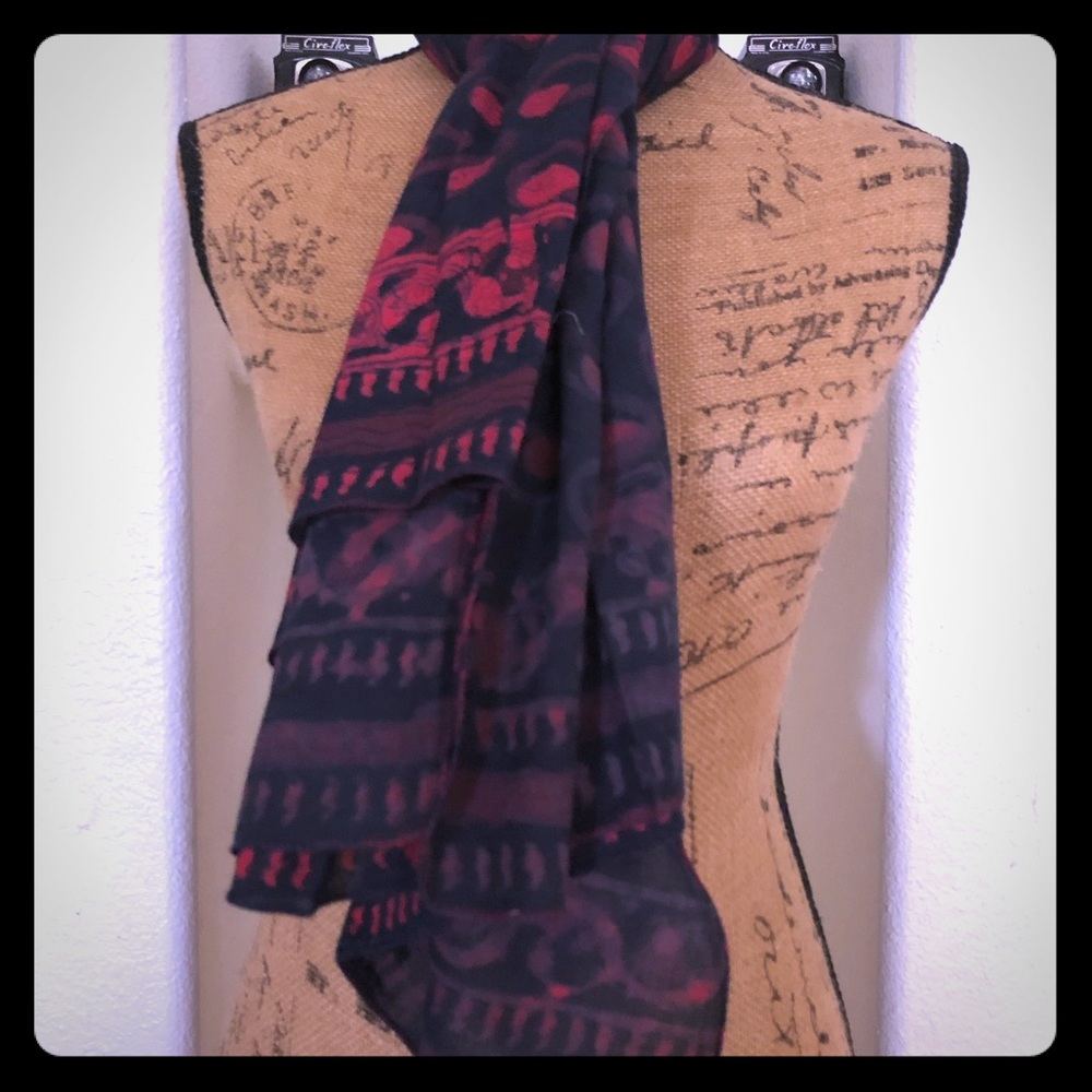 Cotton Hand Block Printed Scarf